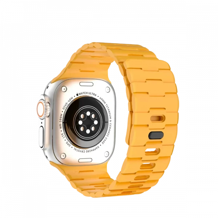 Newface Apple Watch Ultra 49mm Wowen Kordon - Sarı