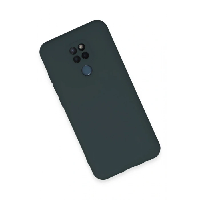 Newface General Mobile GM 20 Kılıf Nano içi Kadife Silikon - Koyu Yeşil