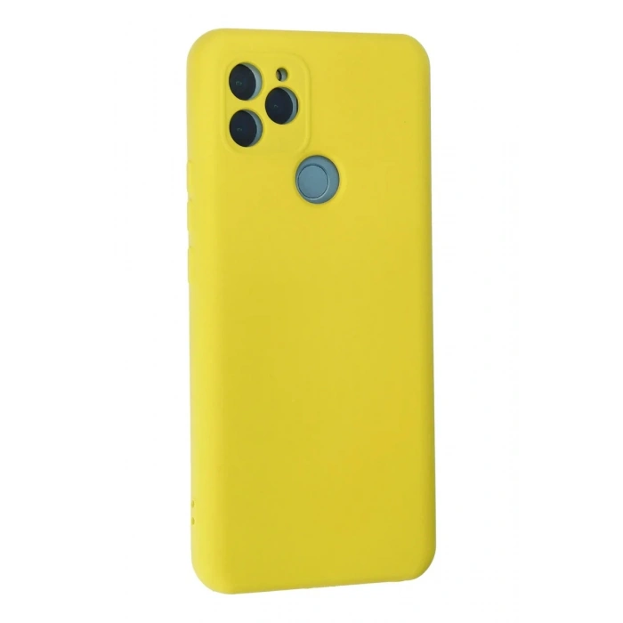 Newface General Mobile GM 21 Kılıf Nano içi Kadife Silikon - Sarı