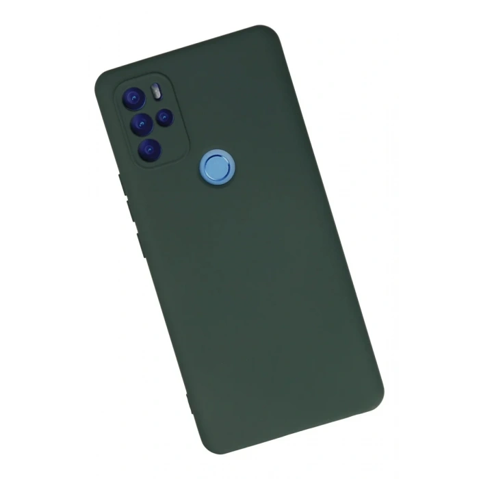 Newface General Mobile GM 21 Pro Kılıf Nano içi Kadife Silikon - Koyu Yeşil