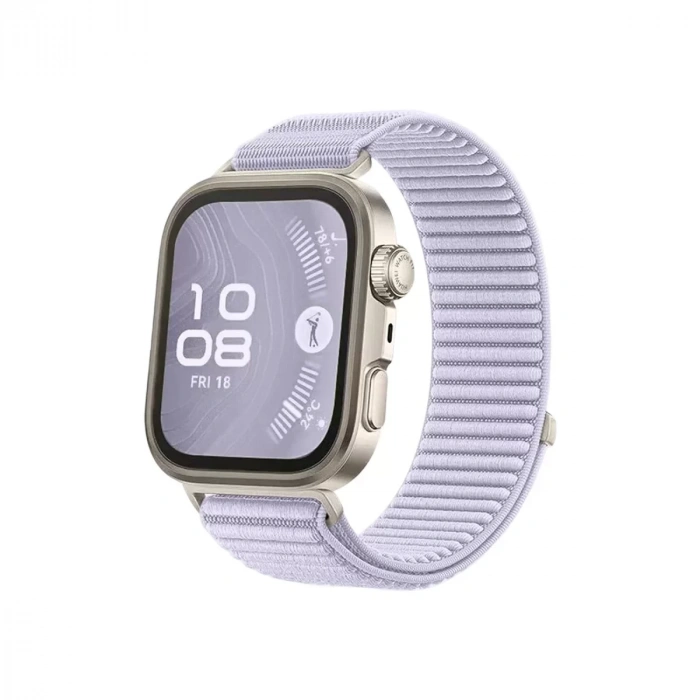 Newface Huawei Fit 4 Braid Kordon - Lila