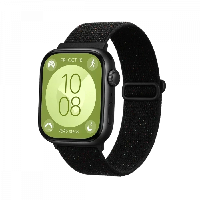 Newface Huawei Fit 4 Star Kordon - Benekli Siyah