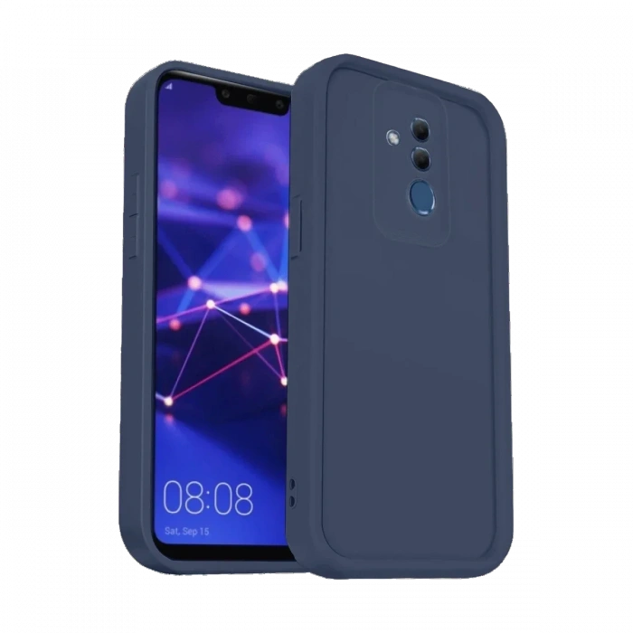 Newface Huawei Mate 20 Lite Kılıf Viera Silikon - Lacivert