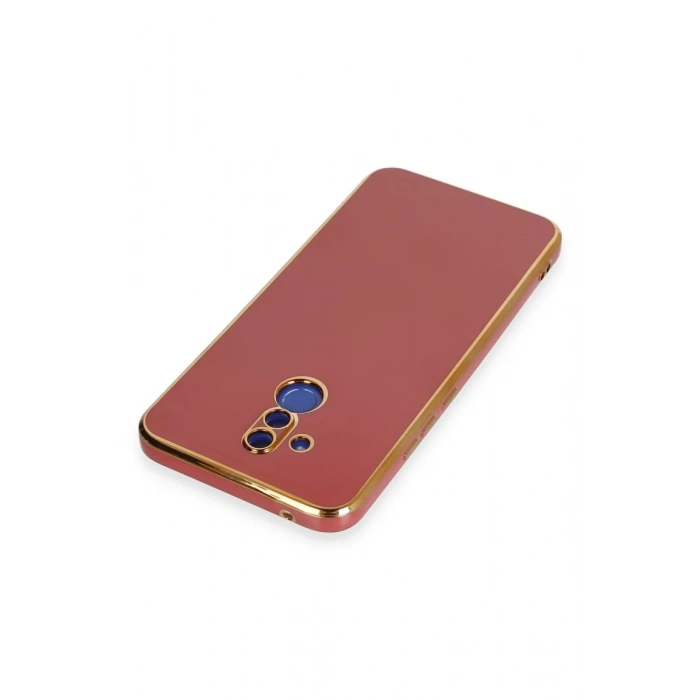 Newface Huawei Mate 20 Lite Kılıf Volet Silikon - Kırmızı