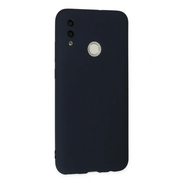 Newface Huawei P Smart 2019 Kılıf Nano içi Kadife Silikon - Lacivert