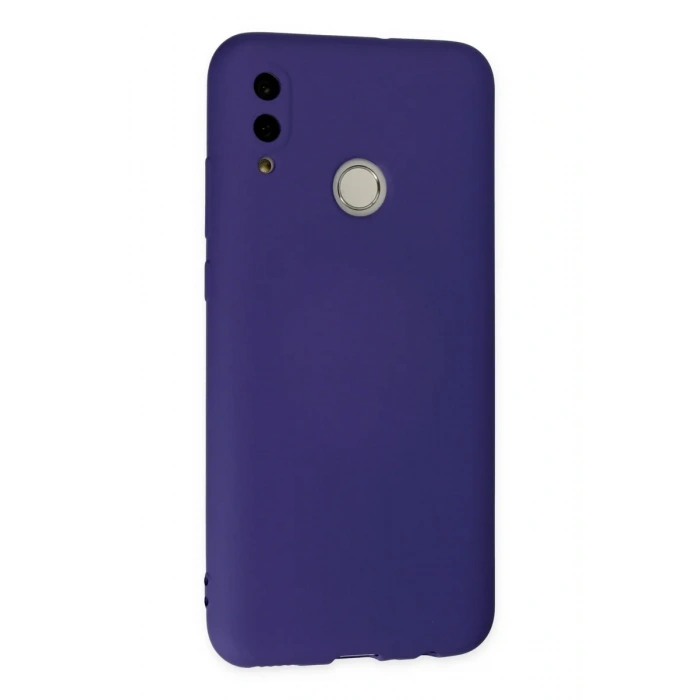 Newface Huawei P Smart 2019 Kılıf Nano içi Kadife Silikon - Mor