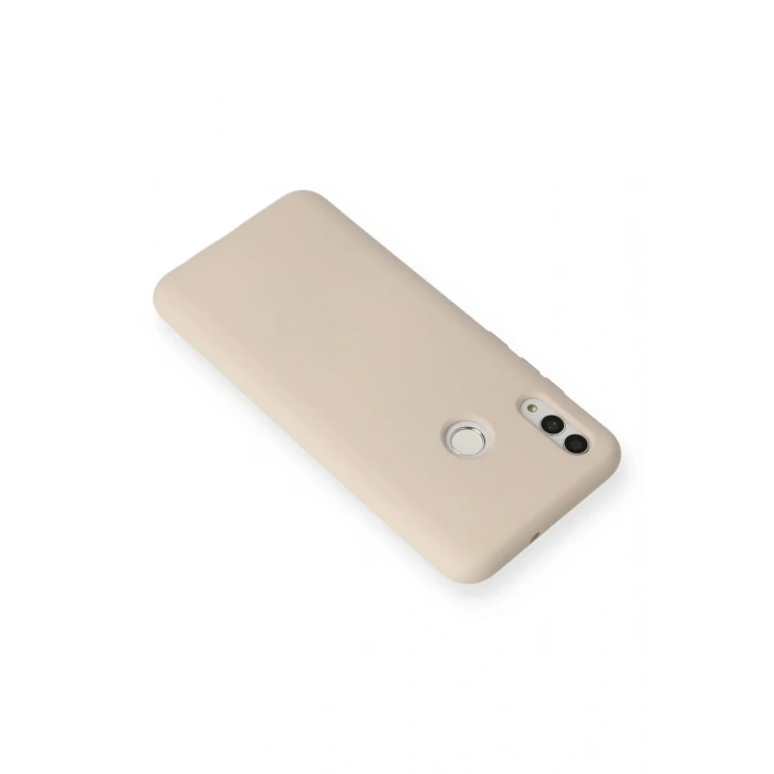 Newface Huawei P Smart 2019 Kılıf Nano içi Kadife Silikon - Pudra