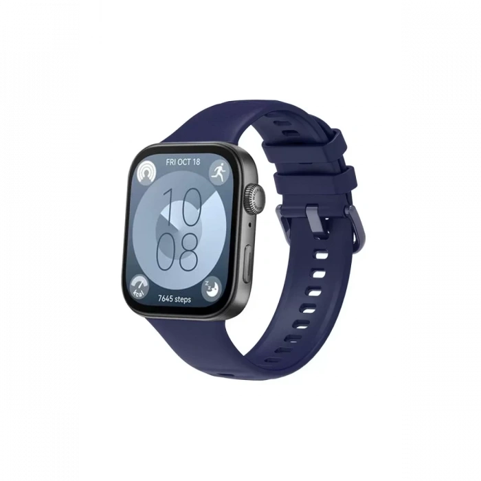Newface Huawei Watch Fit 3 Klasik Kordon - Lacivert
