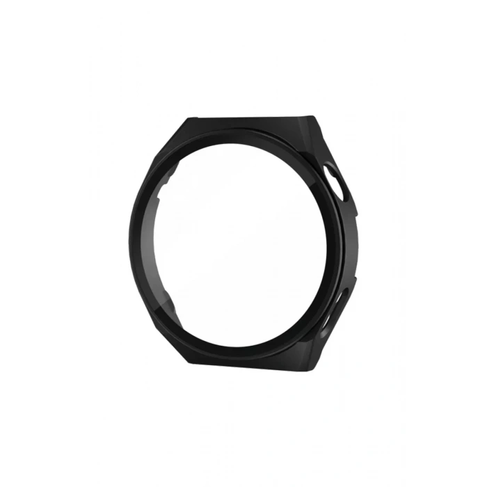 Newface Huawei Watch GT2 46mm Dota Camlı Kasa Ekran Koruyucu - Siyah