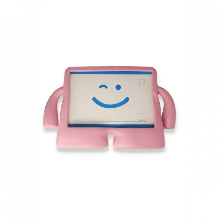 Newface iPad 2022 10.9 (10.nesil) Kılıf Karakter Tablet Silikon - Açık Pembe