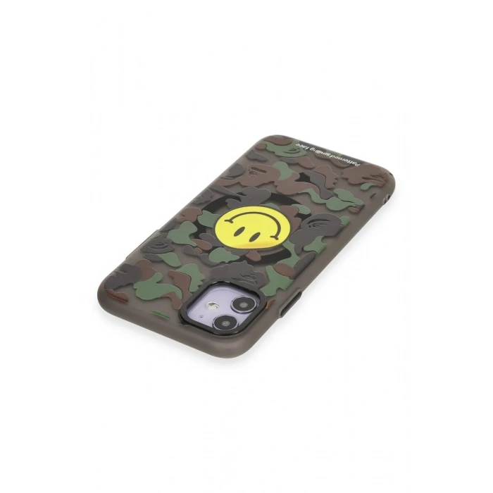 Newface iPhone 11 Kılıf Apollo Magneticsafe Desenli Kapak - Apollo Siyah - 4