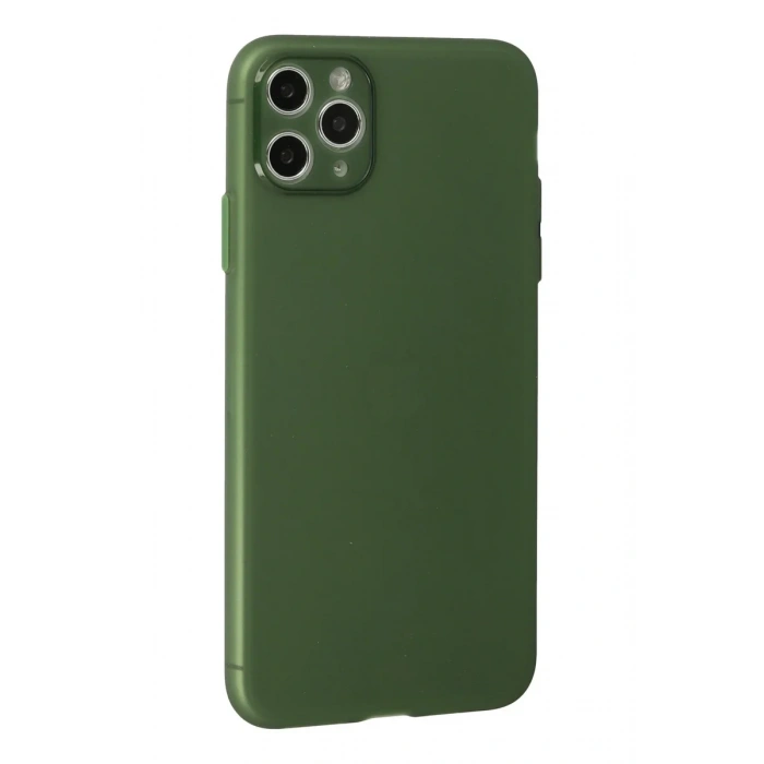 Newface iPhone 11 Pro Max Kılıf Puma Silikon - Yeşil