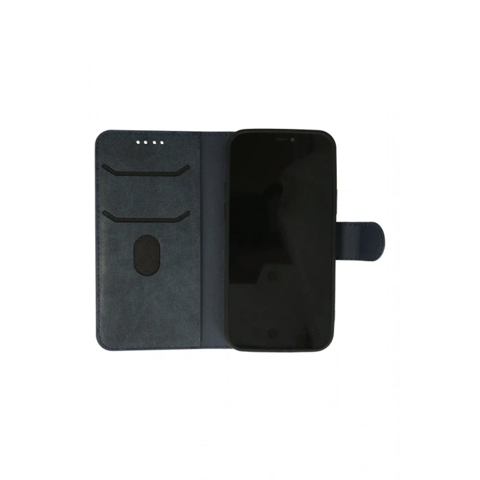 Newface iPhone 12 Kılıf Trend S Plus Kapaklı Kılıf - Lacivert