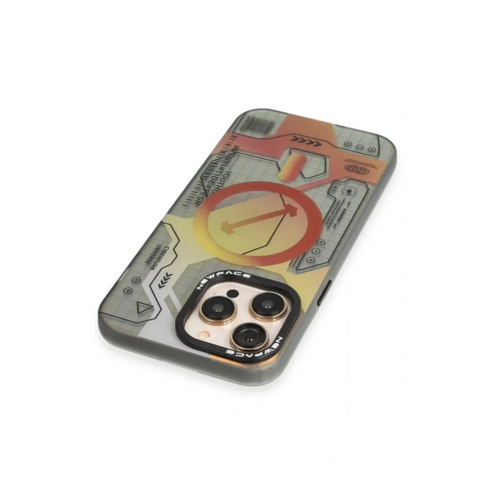 Newface iPhone 13 Pro Max Kılıf Venüs Magneticsafe Desenli Kapak - Venüs - 6