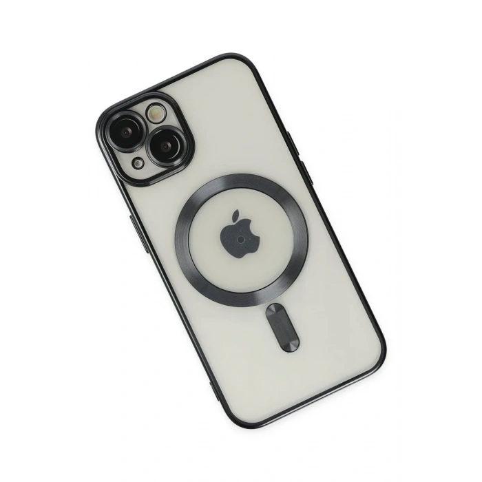 Newface iPhone 14 Kılıf Kross Magneticsafe Kapak - Siyah