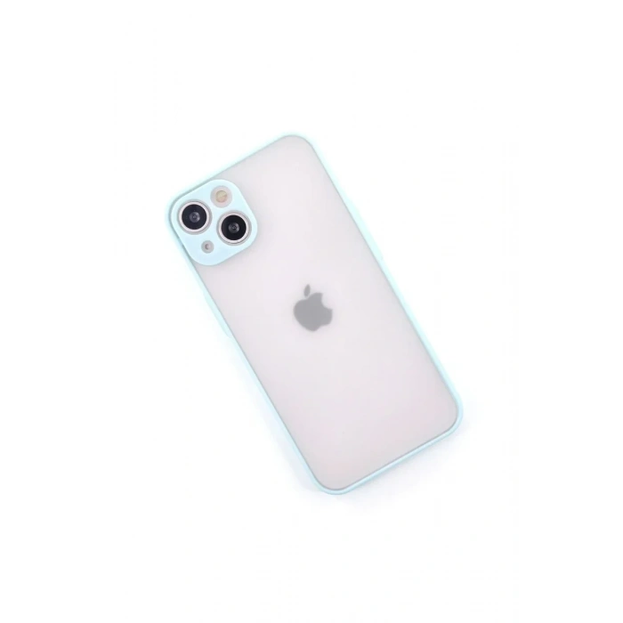Newface iPhone 14 Kılıf Montreal Silikon Kapak - Turkuaz