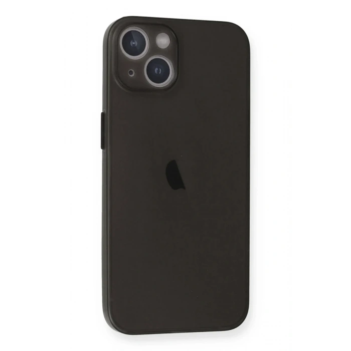 Newface iPhone 14 Kılıf PP Ultra İnce Kapak - Gri
