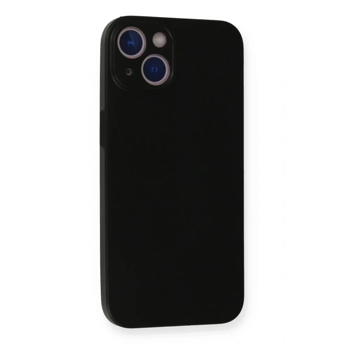 Newface iPhone 14 Plus Kılıf PP Ultra İnce Kapak - Siyah