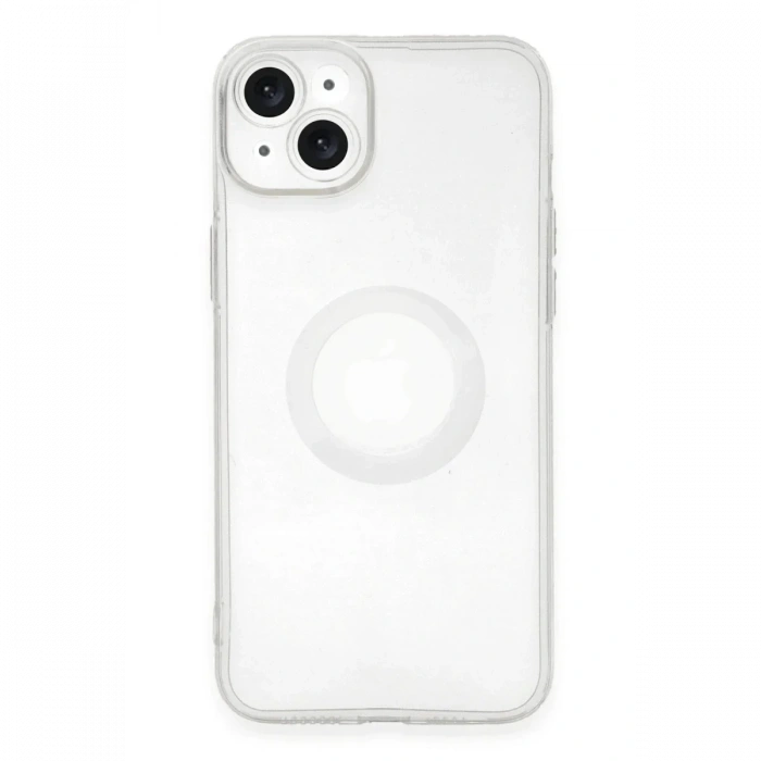 Newface iPhone 14 Plus Kılıf Santa Lens Silikon - Şeffaf