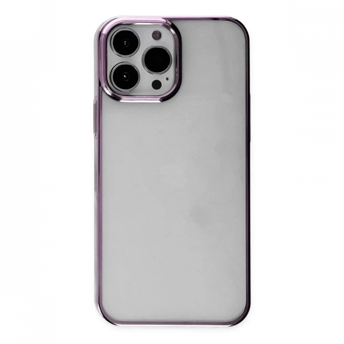 Newface iPhone 14 Pro Kılıf Element Silikon - Lila