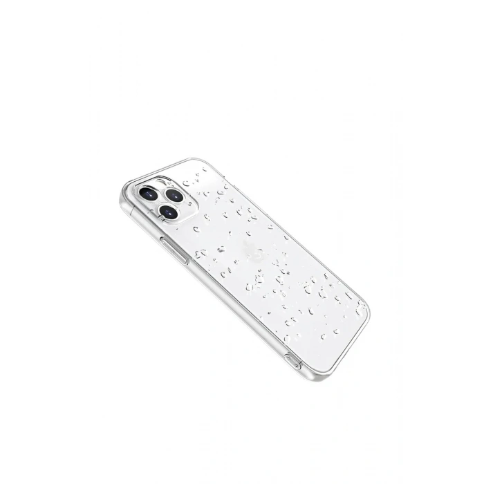 Newface iPhone 14 Pro Max Kılıf Lüx Şeffaf Silikon