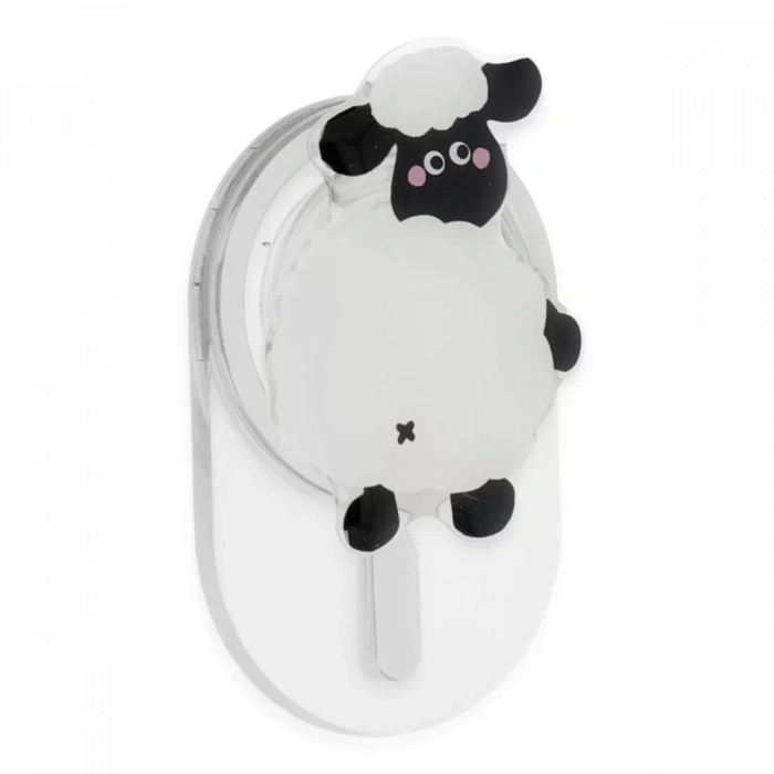 Newface Kickstand Karakterli Magsafe Stand - Desen 1