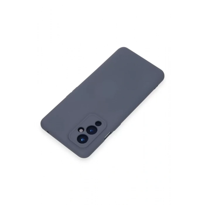 Newface One Plus 9 Kılıf Nano içi Kadife Silikon - Gri
