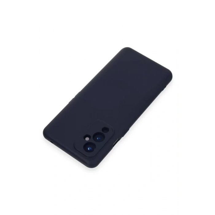 Newface One Plus 9 Kılıf Nano içi Kadife Silikon - Lacivert