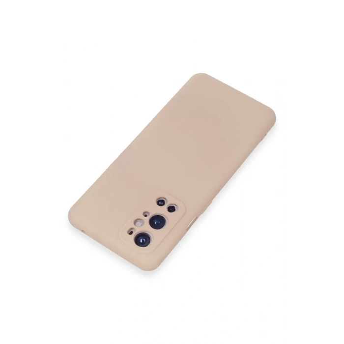 Newface One Plus 9 Pro Kılıf Nano içi Kadife Silikon - Pudra