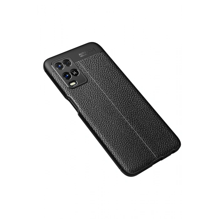 Newface Oppo A54 4G Kılıf Auto Focus Kapak - Siyah