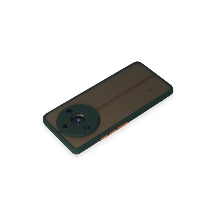 Newface Realme 11 Pro Kılıf Montreal Silikon Kapak - Yeşil