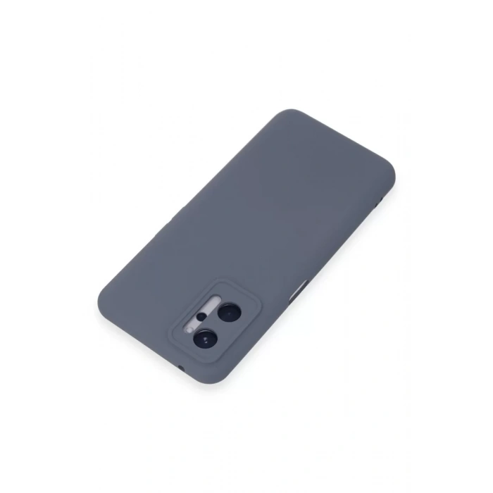 Newface Realme 9i 4G Kılıf Nano içi Kadife Silikon - Gri