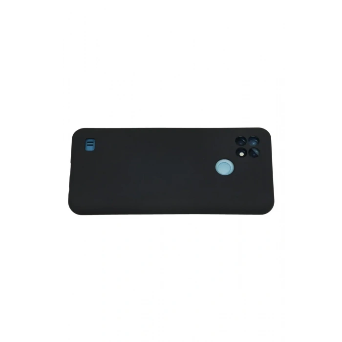 Newface Realme C21 Kılıf Nano içi Kadife Silikon - Lacivert
