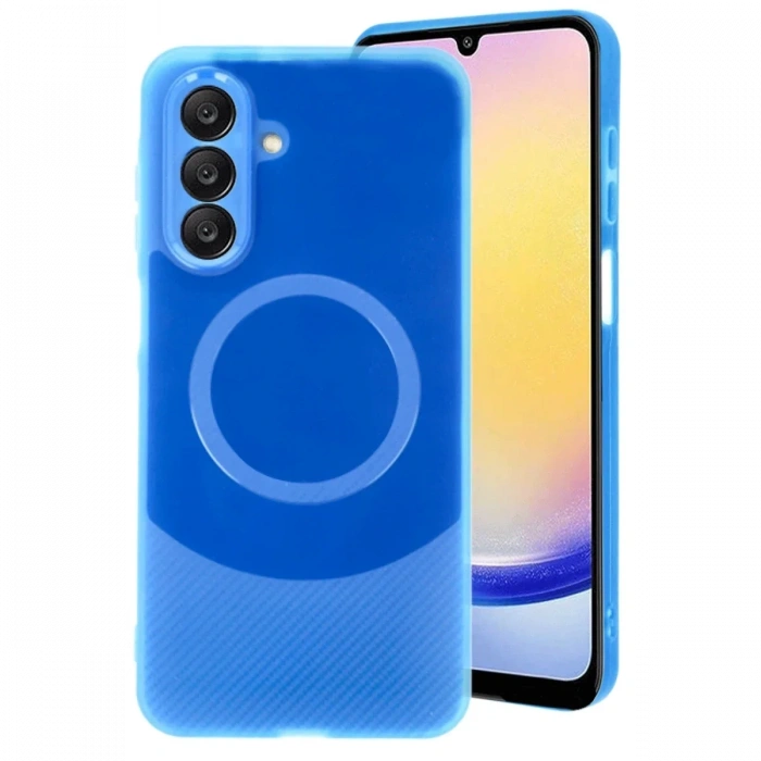 Newface Samsung A16 5G Kılıf Maya Karbon Kapak - Lacivert