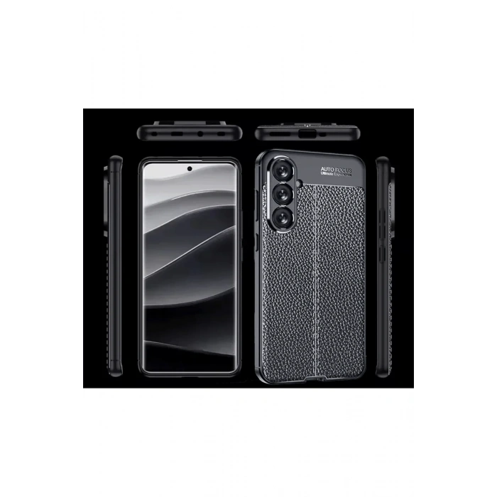 Newface Samsung A56 Kılıf Auto Focus Kapak - Koyu Yeşil