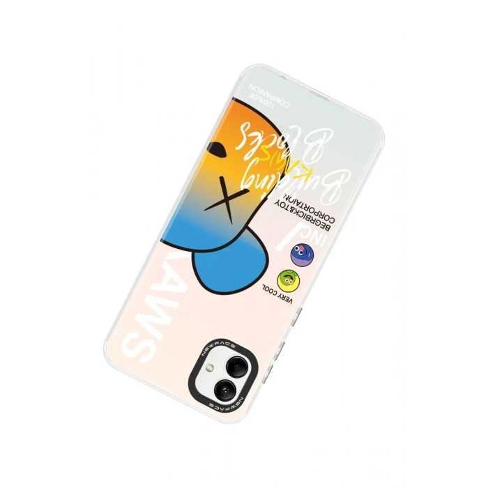 Newface Samsung Galaxy A04 Kılıf Estoril Desenli Kapak - Estoril - 6