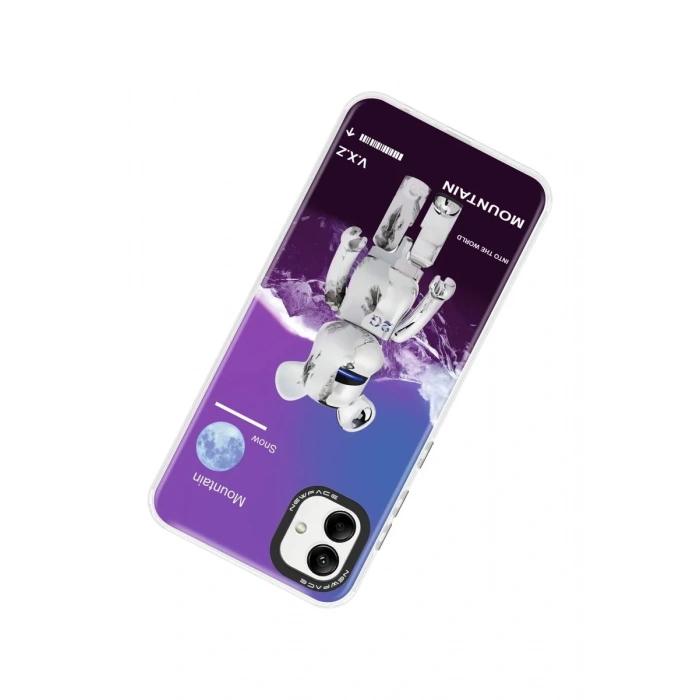 Newface Samsung Galaxy A04 Kılıf Estoril Desenli Kapak - Estoril - 8