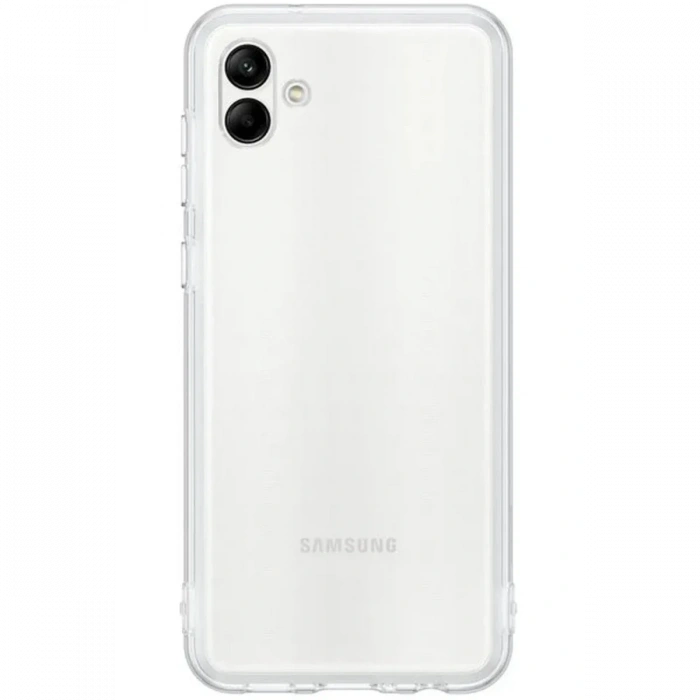 Newface Samsung Galaxy A04 Kılıf Lüx Şeffaf Silikon