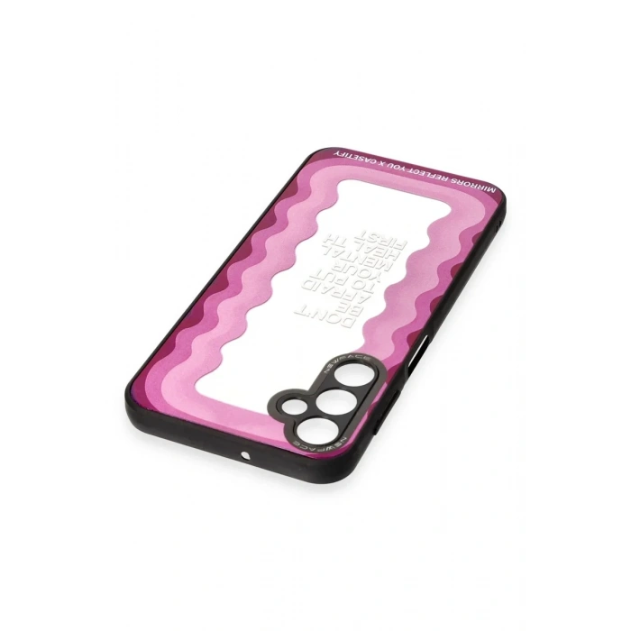 Newface Samsung Galaxy A04S Kılıf Mirror Desenli Kapak - Mirror - 11