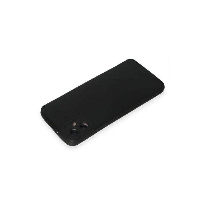 Newface Samsung Galaxy A05 Kılıf Loop Deri Silikon - Siyah