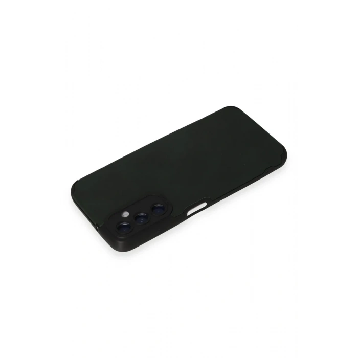 Newface Samsung Galaxy A05S Kılıf Loop Deri Silikon - Yeşil