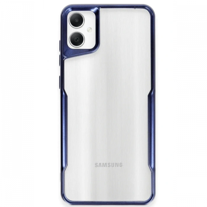 Newface Samsung Galaxy A06 Kılıf Boyi Silikon Kapak - Lacivert