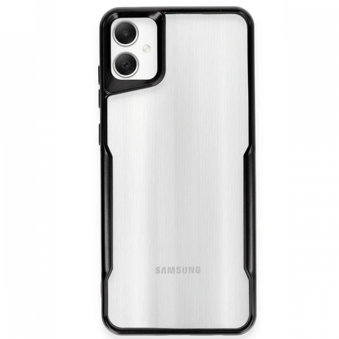 Newface Samsung Galaxy A06 Kılıf Boyi Silikon Kapak - Siyah