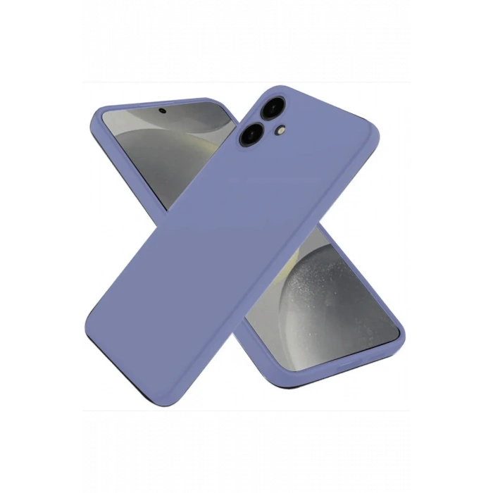 Newface Samsung Galaxy A06 Kılıf First Silikon - Lila