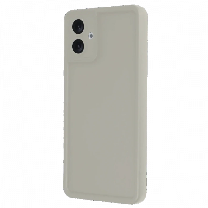 Newface Samsung Galaxy A06 Kılıf Viera Silikon - Krem