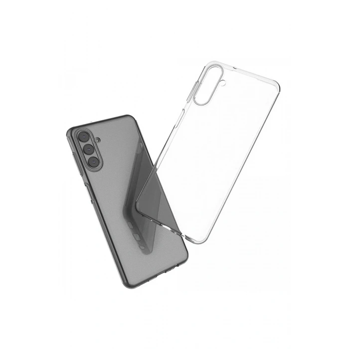 Newface Samsung Galaxy A13 5G Kılıf Lüx Şeffaf Silikon