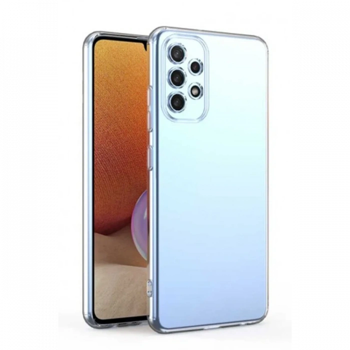 Newface Samsung Galaxy A32 Kılıf Lüx Şeffaf Silikon