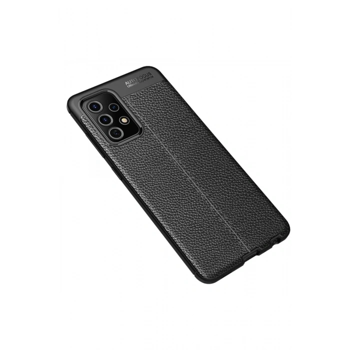 Newface Samsung Galaxy A52 Kılıf Auto Focus Kapak - Siyah