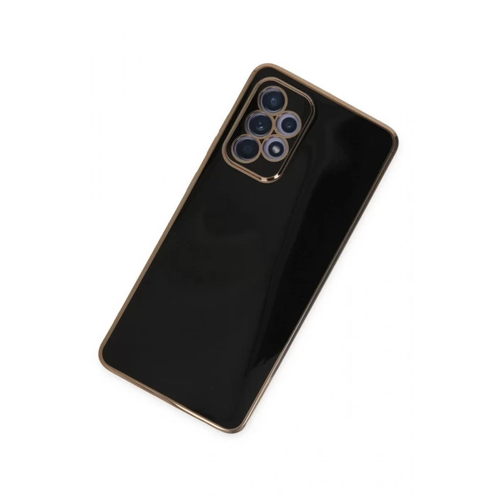 Newface Samsung Galaxy A52 Kılıf Volet Silikon - Siyah
