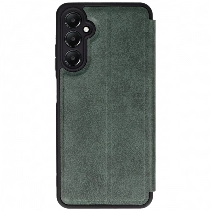 Newface Samsung Galaxy A56 Kılıf Flip Cover - Koyu Yeşil